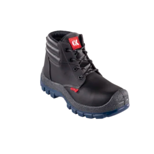 Bota de seguridad dieléctrica Jumbo con puntera de policarbonato, capellada en micropiel y suela tridensidad resistente a hidrocarburos.