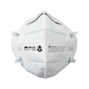 respirador desechable 9010 tipo n95 plegable, con clip nasal y cintas elásticas, diseñado para proteger contra polvos y partículas sin aceites