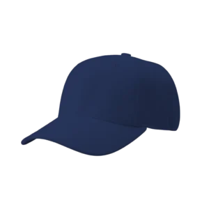 cachucha de seis cascos con visera en acrílico, costura decorativa, botón superior, banda interna y hebilla ajustable posterior
