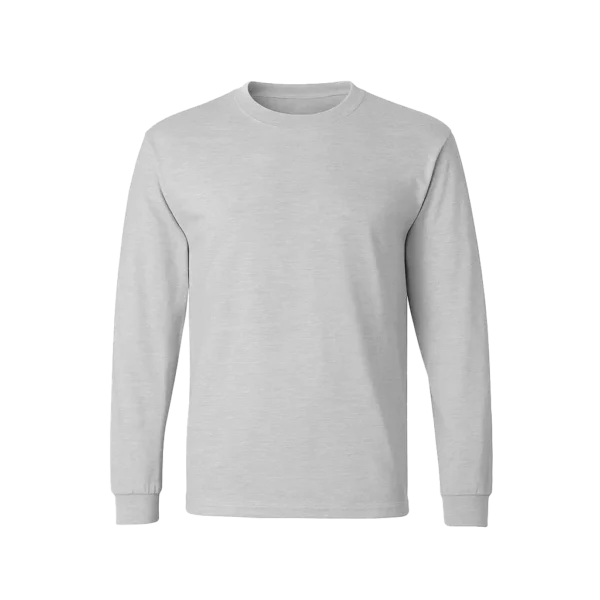 camibuso tipo t-shirt cuello redondo manga larga